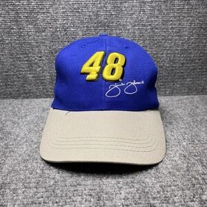 Vintage Hendrick Motorsports Hat Cap Strap Back NASCAR Racing Jimmie Johnson